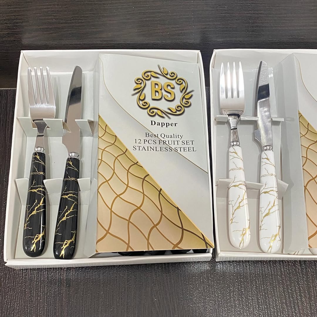 کارد و چنگال ماربل ۱۲ عددی