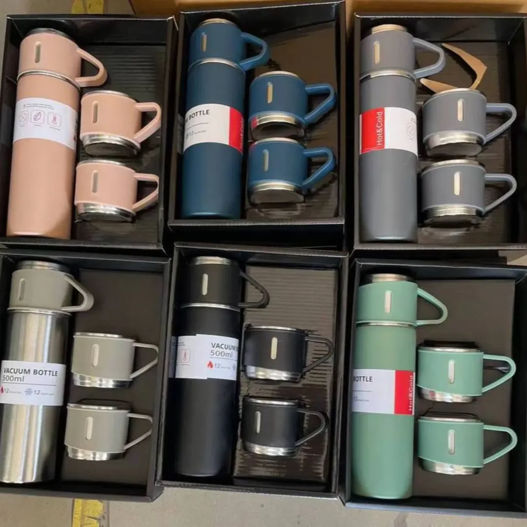 فلاسک سه لیوانه bottle وارداتی